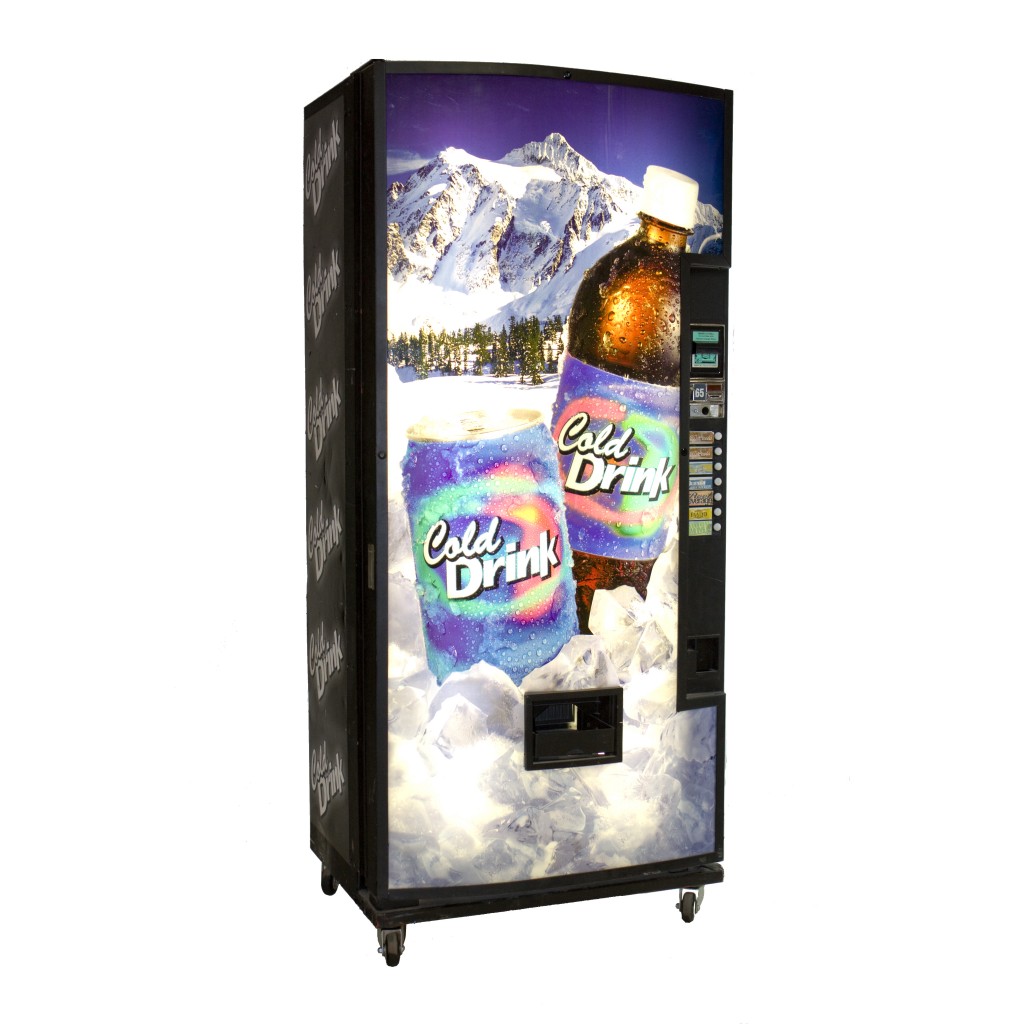 VENDING MACHINE / ICE COLD DRINKS / BLUE Air Designs