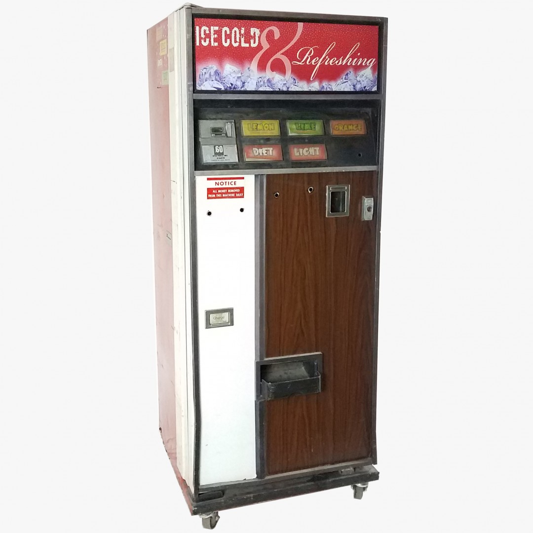 VENDING MACHINE / COLD DRINKS W/ GENERIC CANS Air Designs