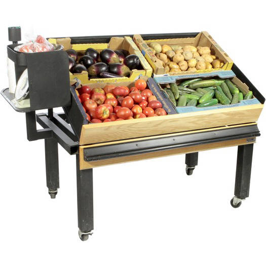 PRODUCE DISPLAY / MODERN / OAK Air Designs