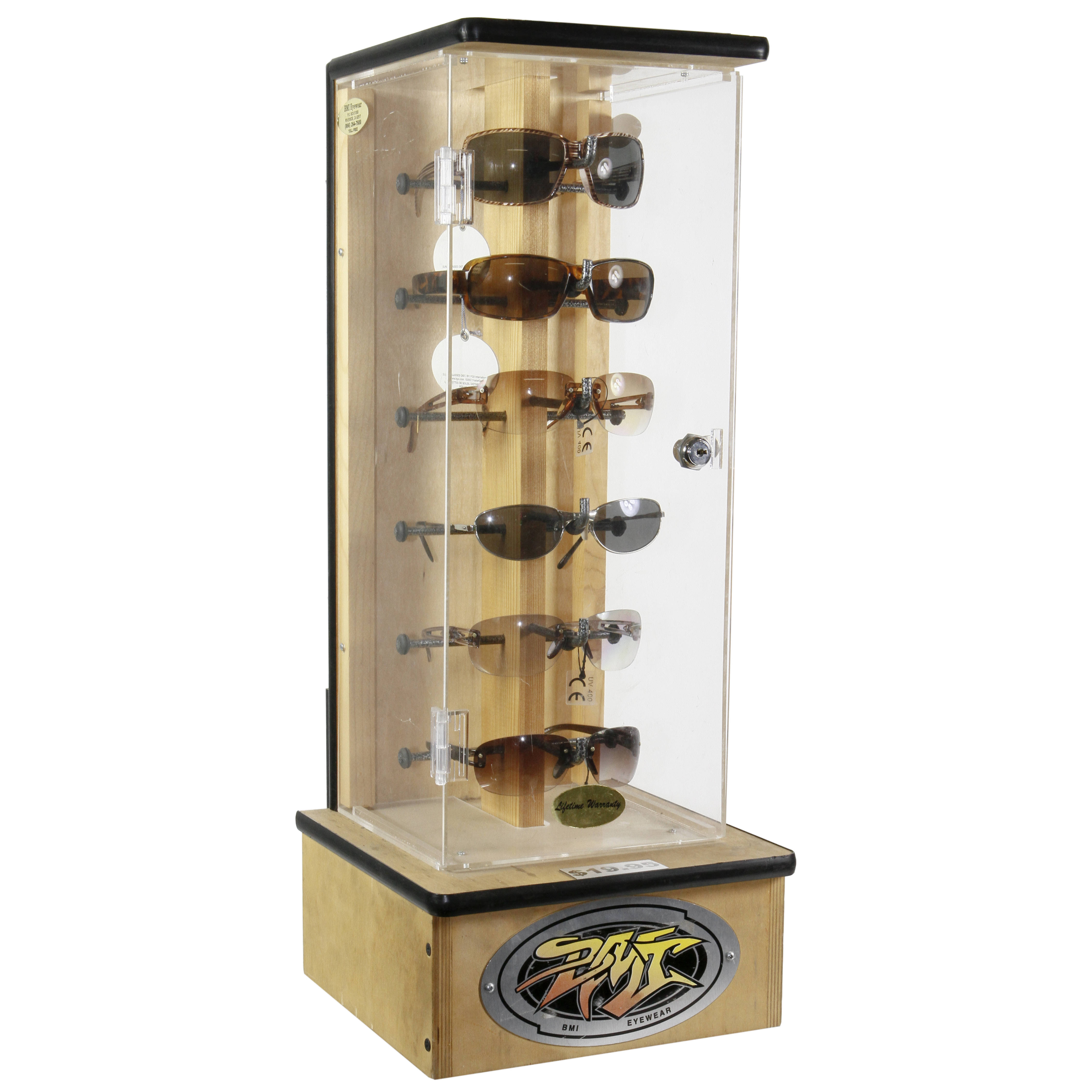 DISPLAY RACK / SUNGLASSES / COUNTERTOP / 6 PAIRS Air Designs