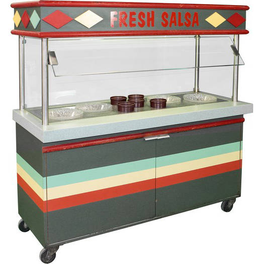 SALSA BAR W/ SNEEZE GUARD / FRESH SALSA Air Designs
