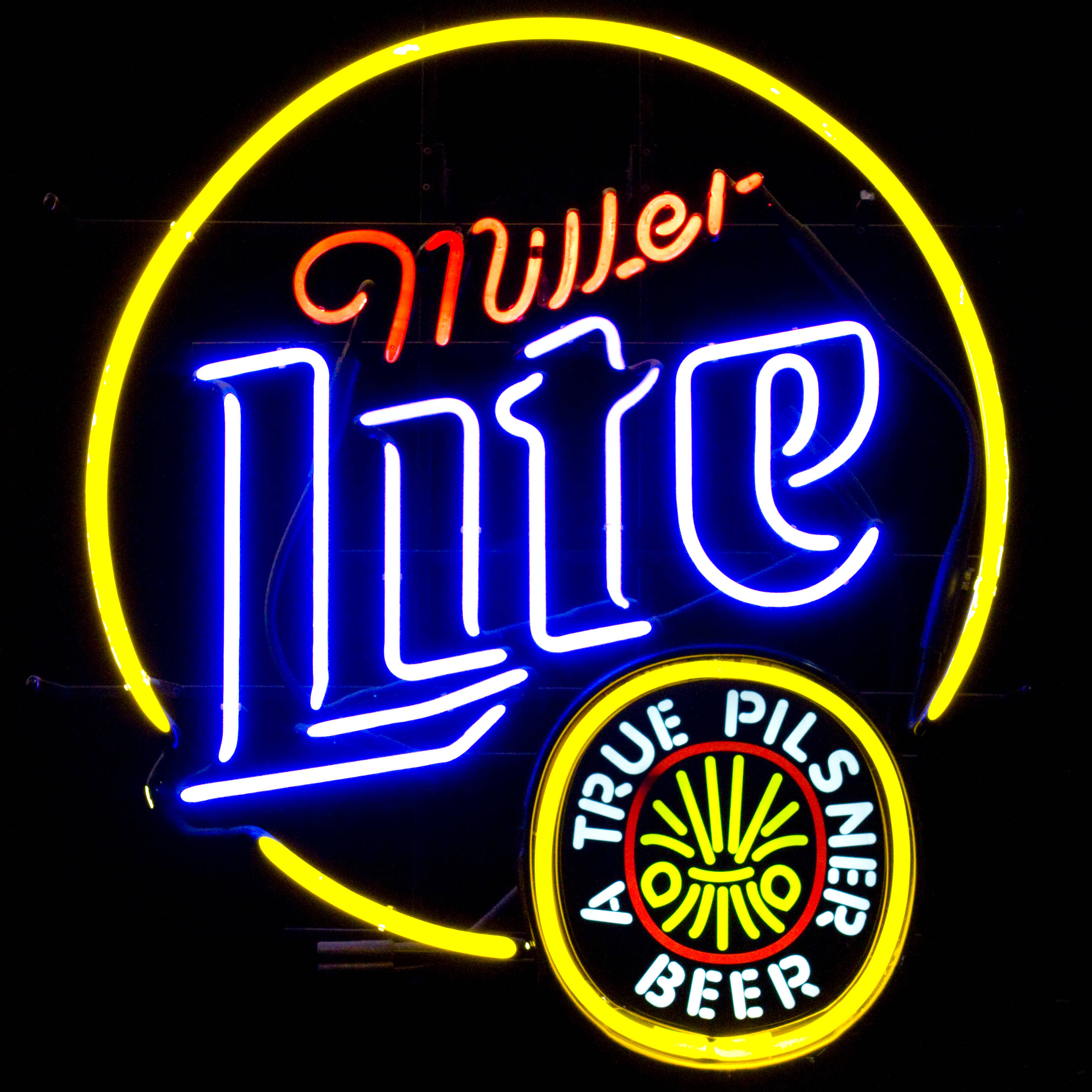 Miller Lite Neon Sign Miller lite neon sign - teknoinfodev
