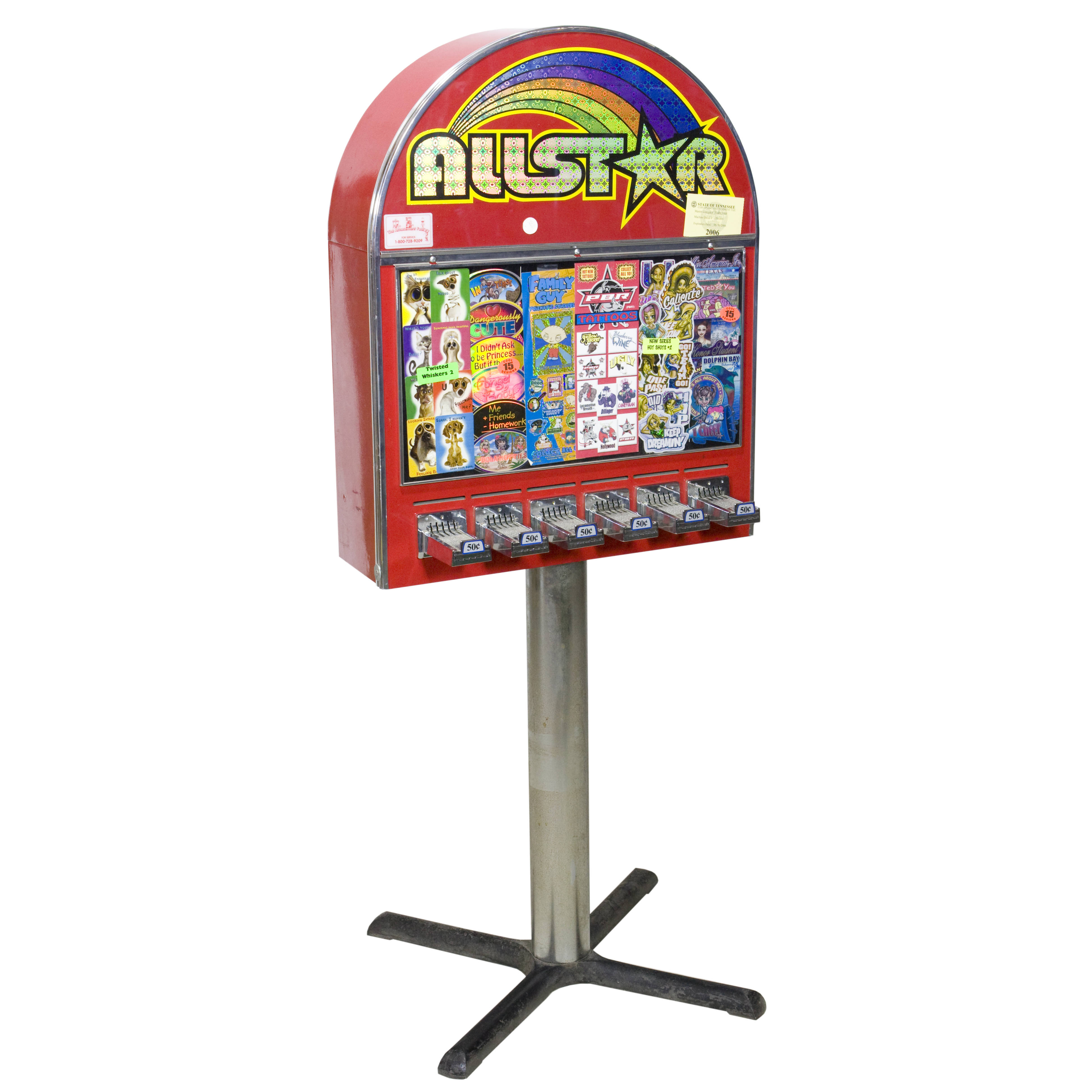 Sticker Machine Vending Machine Locator