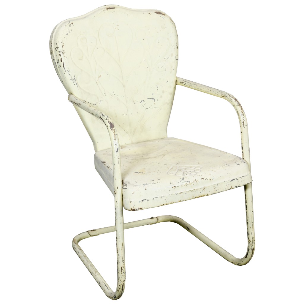 LAWN CHAIR / SHELL BACK / WHITE Air Designs