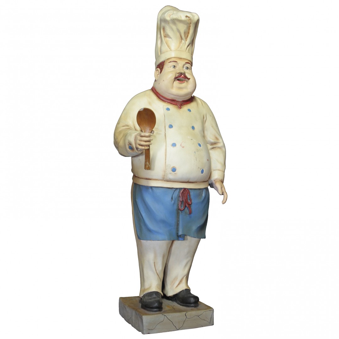 CHEF STATUE W/ SPOON Air Designs
