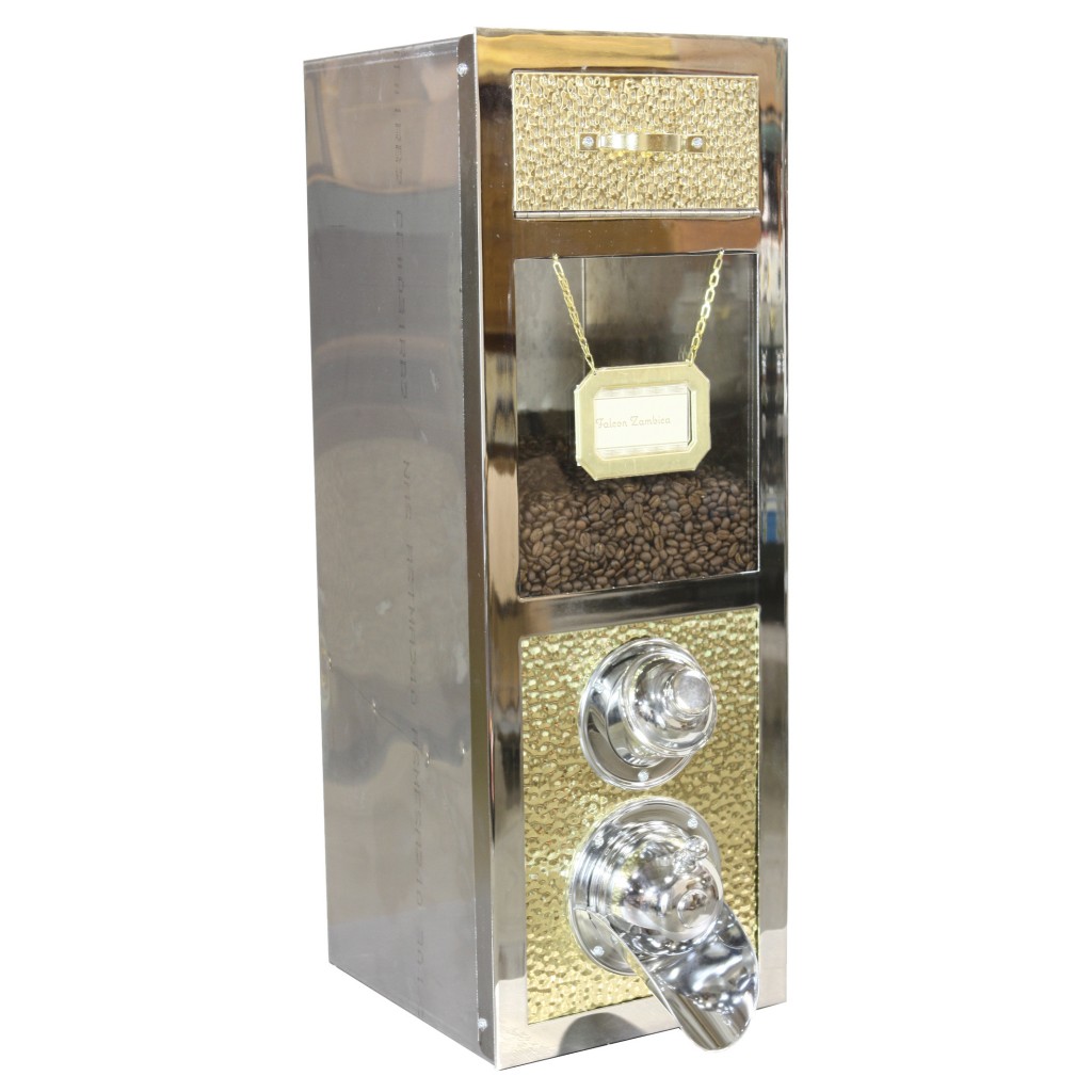 COFFEE BEAN DISPENSER / BRASS / LARGE Air Designs