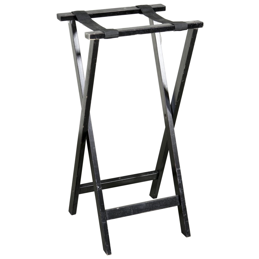 TRAY STAND / WOOD / BLACK Air Designs
