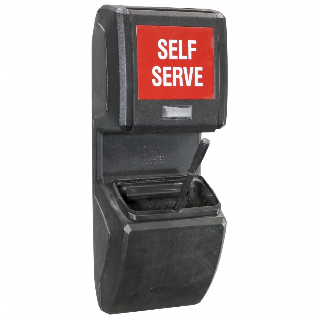 SQUEEGEE BOX / POLE MOUNT W/ SQUEEGEE / BLACK Air Designs