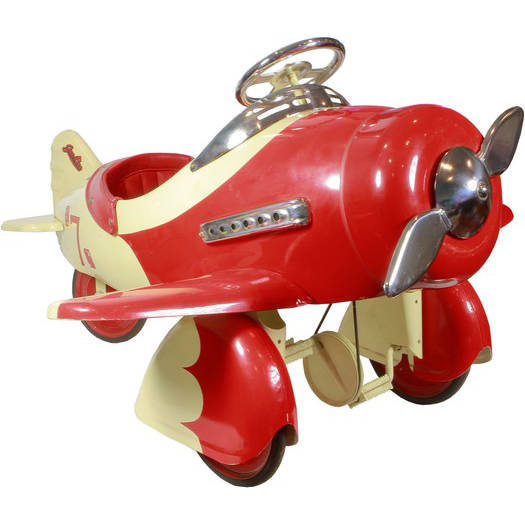 airplane pedal car