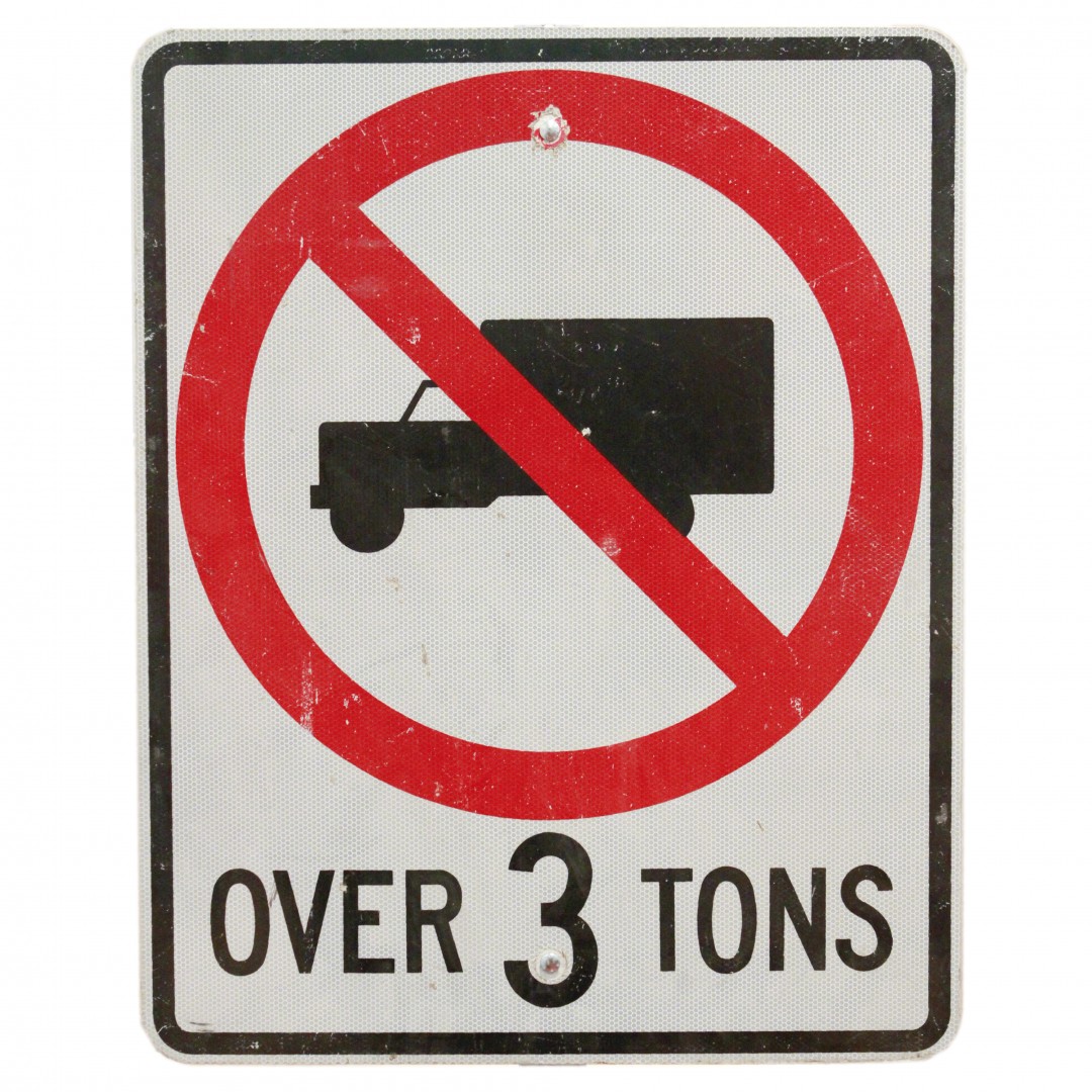 no-trucks-over-3-tons-sign-air-designs