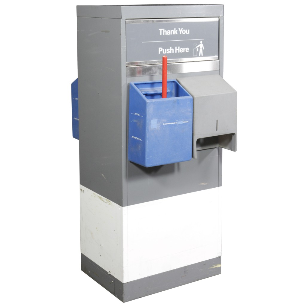 TRASH CAN / GAS STATION W/ SQUEEGEE / CHEVRON Air Designs