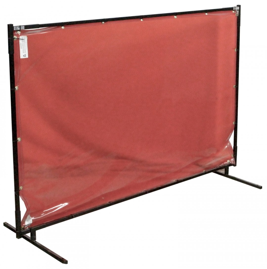 WELDING SCREEN 6′ / ORANGE VINYL Air Designs