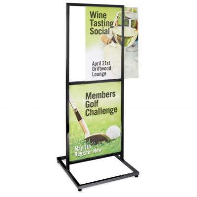 FLOOR STANDING SIGN HOLDERS